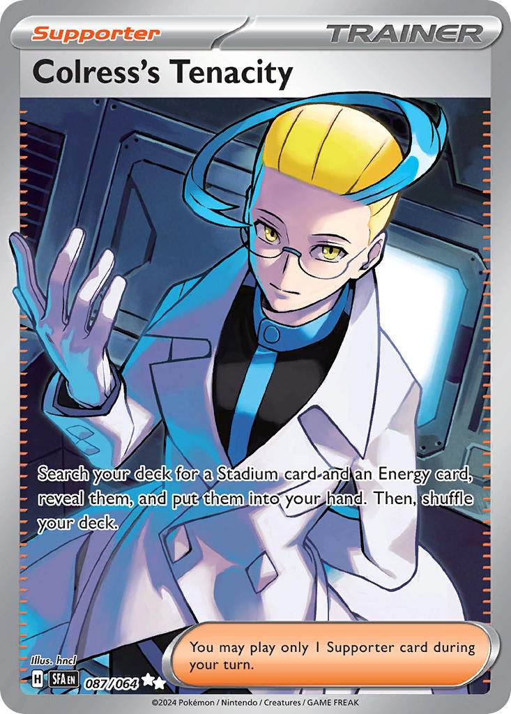 Colress's Tenacity 87/64 Ultra Rare - MissingNo.