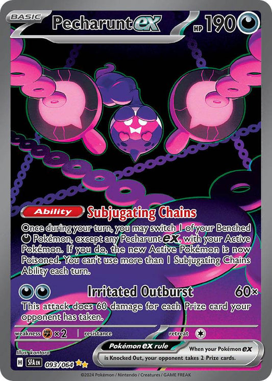 Pecharunt ex 93/64 Special Illustration Rare ex - MissingNo.