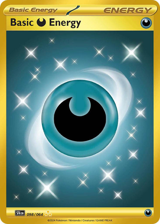 Basic Darkness Energy 98/64 Gold Hyper Rare - MissingNo.