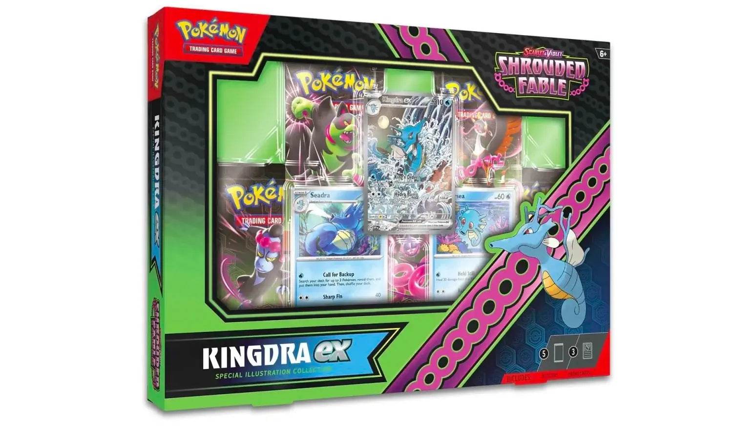 Shrouded Fable Kingdra ex Special Illustration Collection - MissingNo.