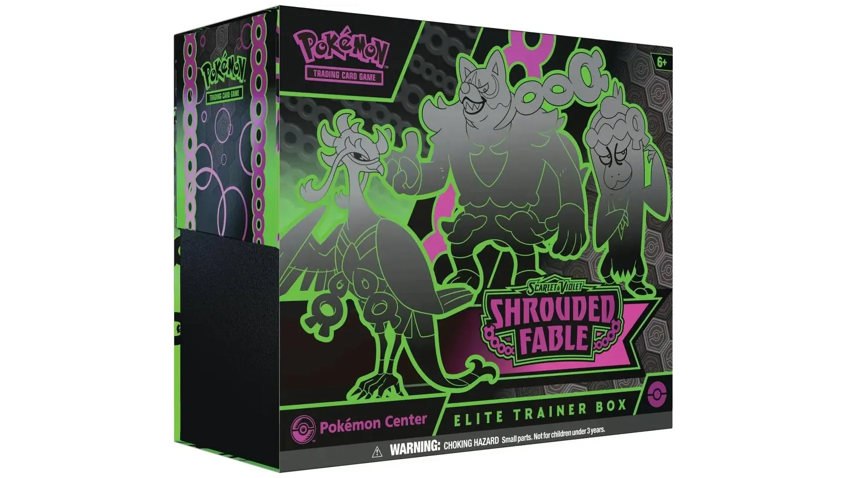 Shrouded Fable Pokemon Center Elite Trainer Box Pokemon Cards