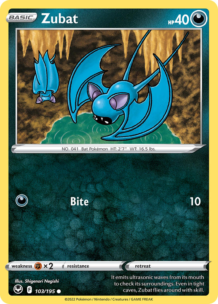 Zubat 103/195 Reverse Common