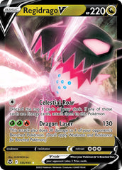 Regidrago V 135/195 Holo Rare V