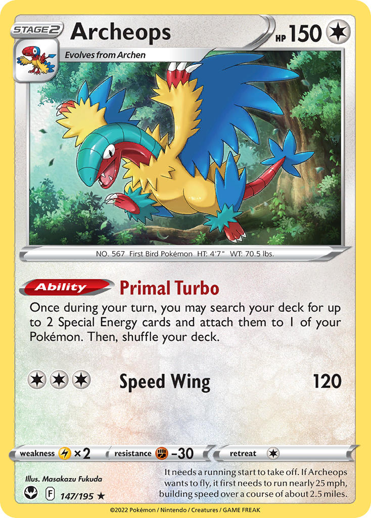 Archeops 147/195 Holo Rare