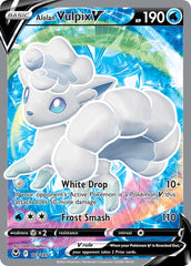 Alolan Vulpix V 173/195 Holo Ultra Rare V
