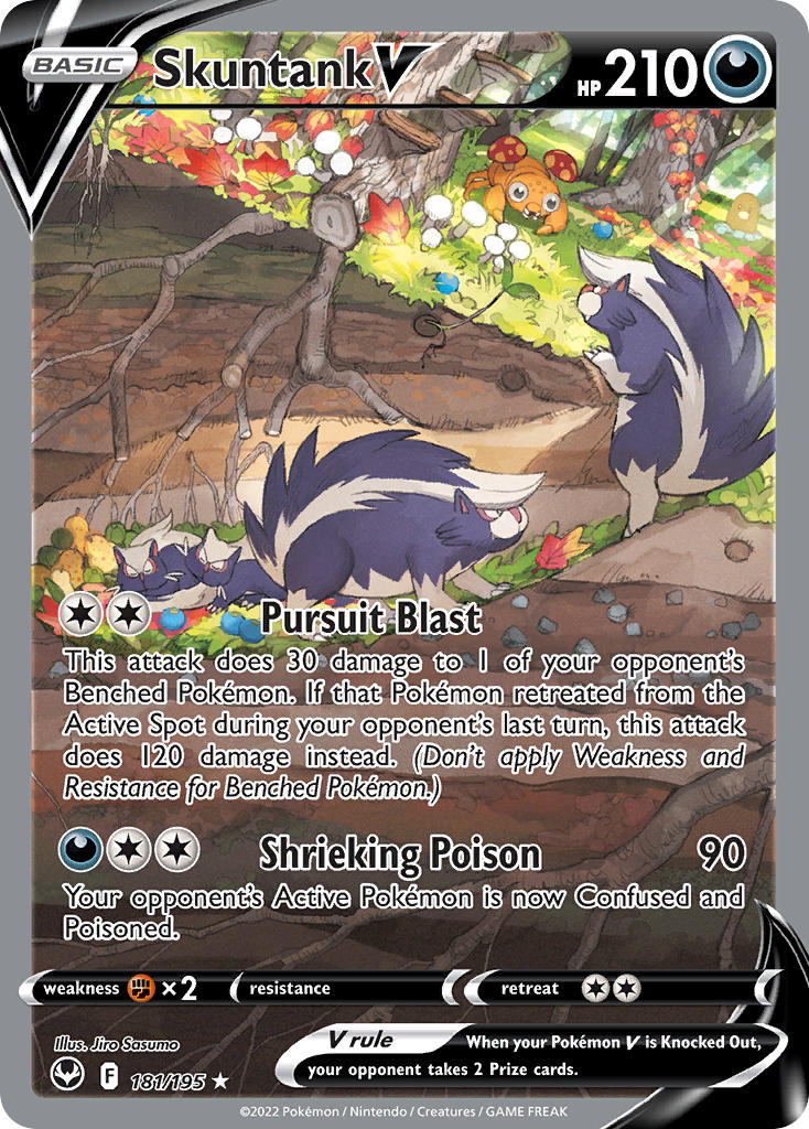 Skuntank V 181/195 Holo Ultra Rare V