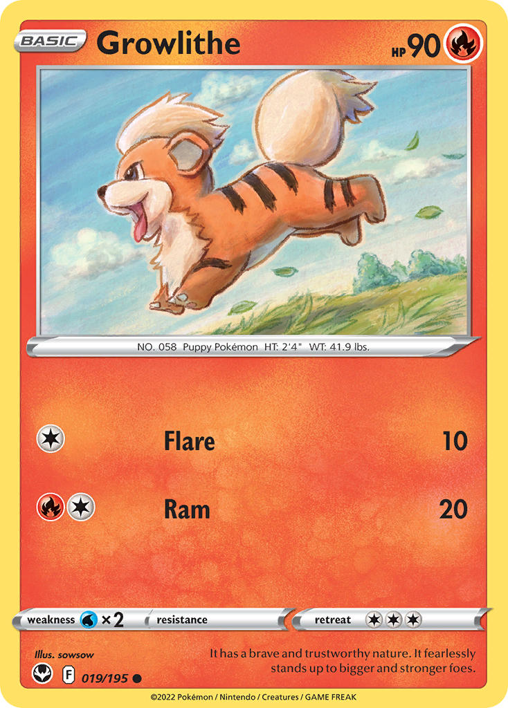 Growlithe 19/195 Common