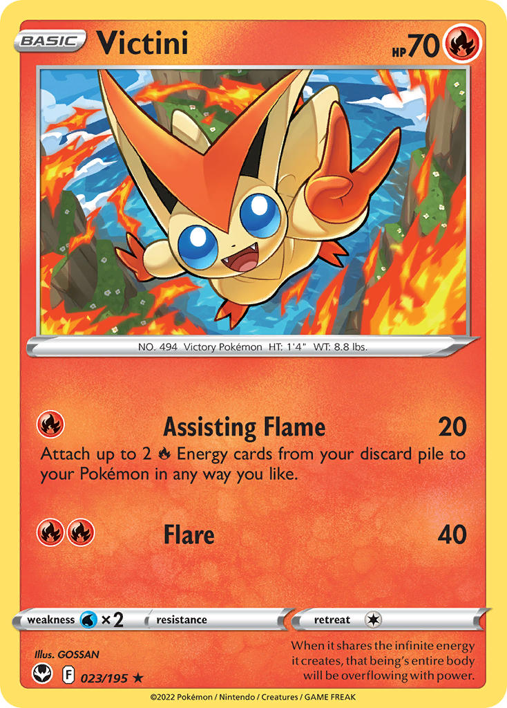 Victini 23/195 Non-Holo Rare