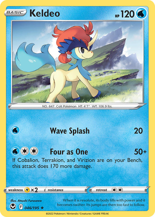 Keldeo 46/195 Reverse Rare