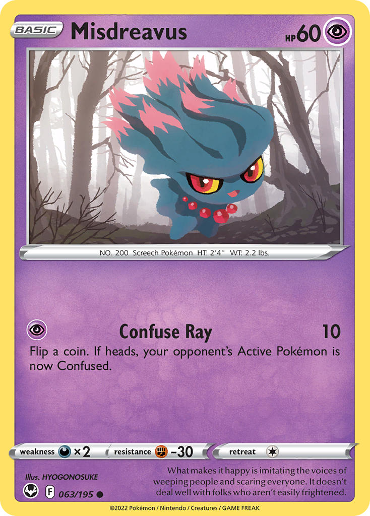 Misdreavus 63/195 Common