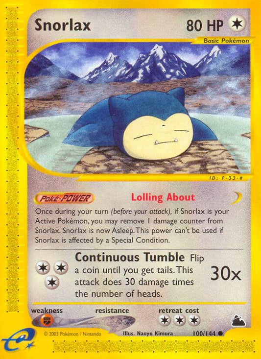 Snorlax 100/144 Reverse Common - MissingNo.