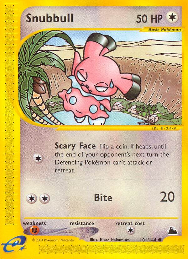 Snubbull 101/144 Common - MissingNo.