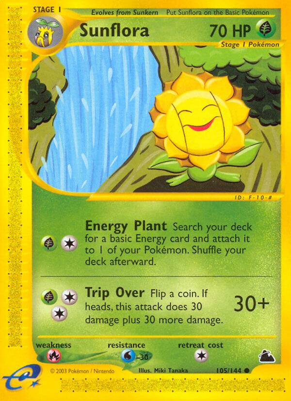 Sunflora 105/144 Reverse Common - MissingNo.