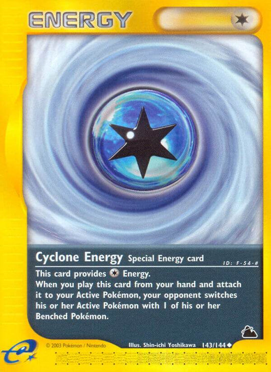 Cyclone Energy 143/144 Reverse Uncommon - MissingNo.