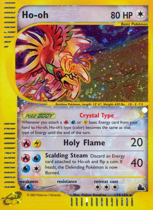 Ho-Oh 149/144 Reverse Secret Rare - MissingNo.
