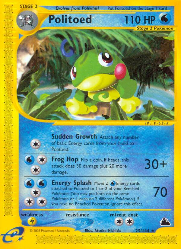 Politoed 25/144 Non-Holo Rare - MissingNo.