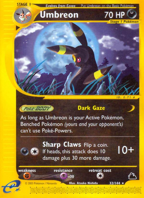 Umbreon 32/144 Reverse Rare - MissingNo.