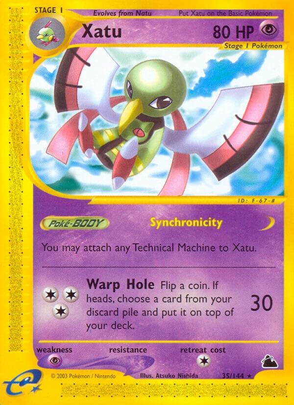 Xatu 35/144 Reverse Rare - MissingNo.