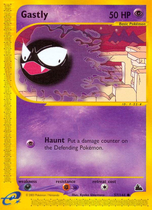 Gastly 57/144 Reverse Common - MissingNo.