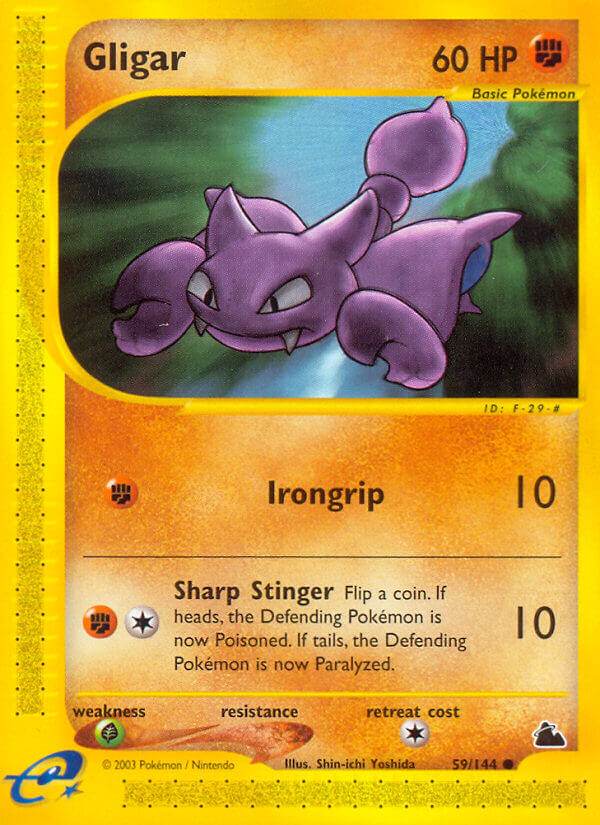 Gligar 59/144 Common - MissingNo.