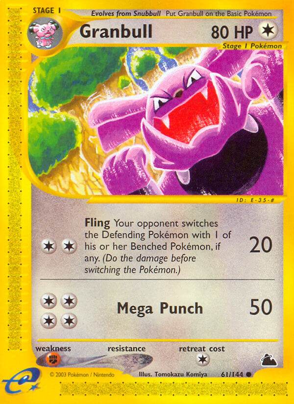 Granbull 61/144 Common - MissingNo.