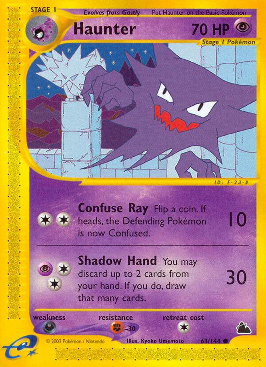 Haunter 63/144 Common - MissingNo.
