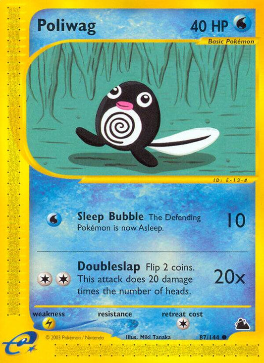 Poliwag 87/144 Common - MissingNo.