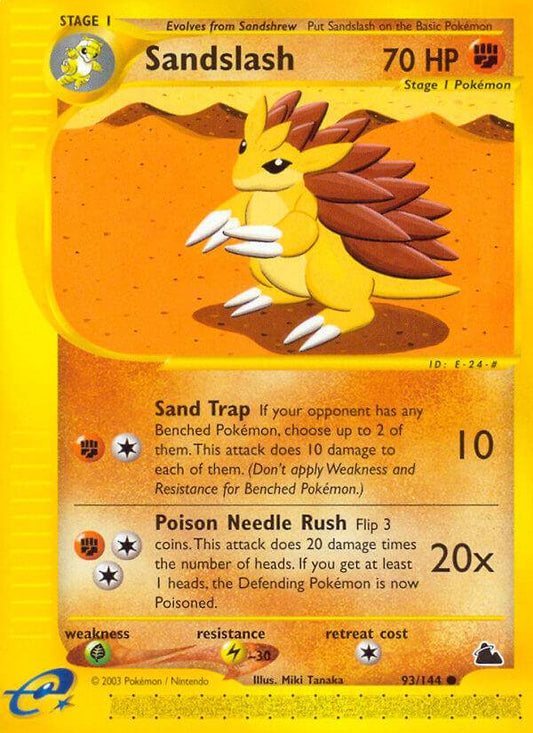 Sandslash 93/144 Reverse Common - MissingNo.