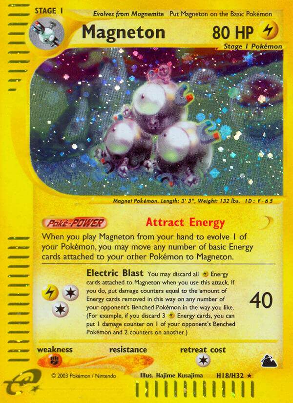 Magneton H18/H32 Holo Rare - MissingNo.