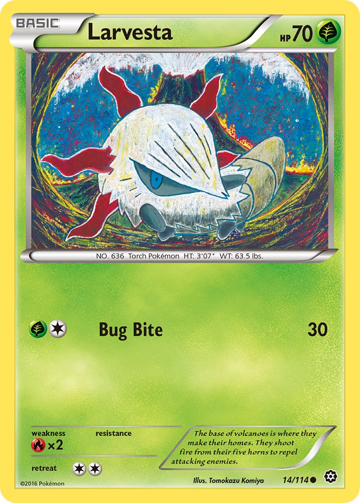 Larvesta 14/114 Reverse Common - MissingNo.