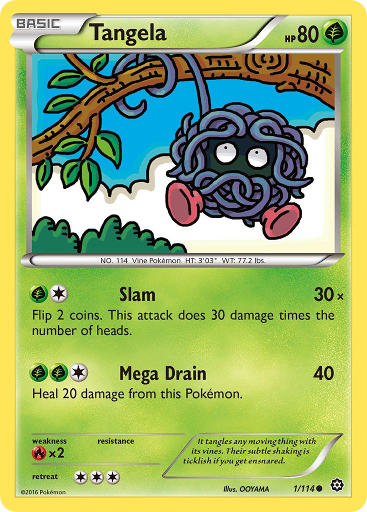 Tangela 1/114 Reverse Common - MissingNo.
