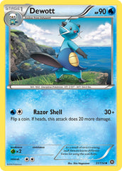 Dewott 31/114 Reverse Uncommon