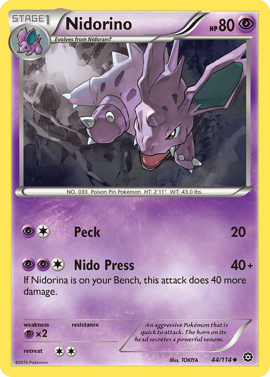 Nidorino 44/114 Uncommon - MissingNo.