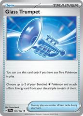 Glass Trumpet 135/142 Pokémon TCG Gym Stamp Present Pack Exclusive