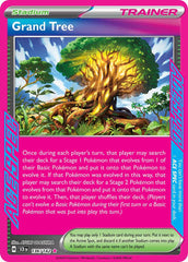 Grand Tree 136/142 Play! Pokémon Stamp Prize Pack Series 6 Exclusive