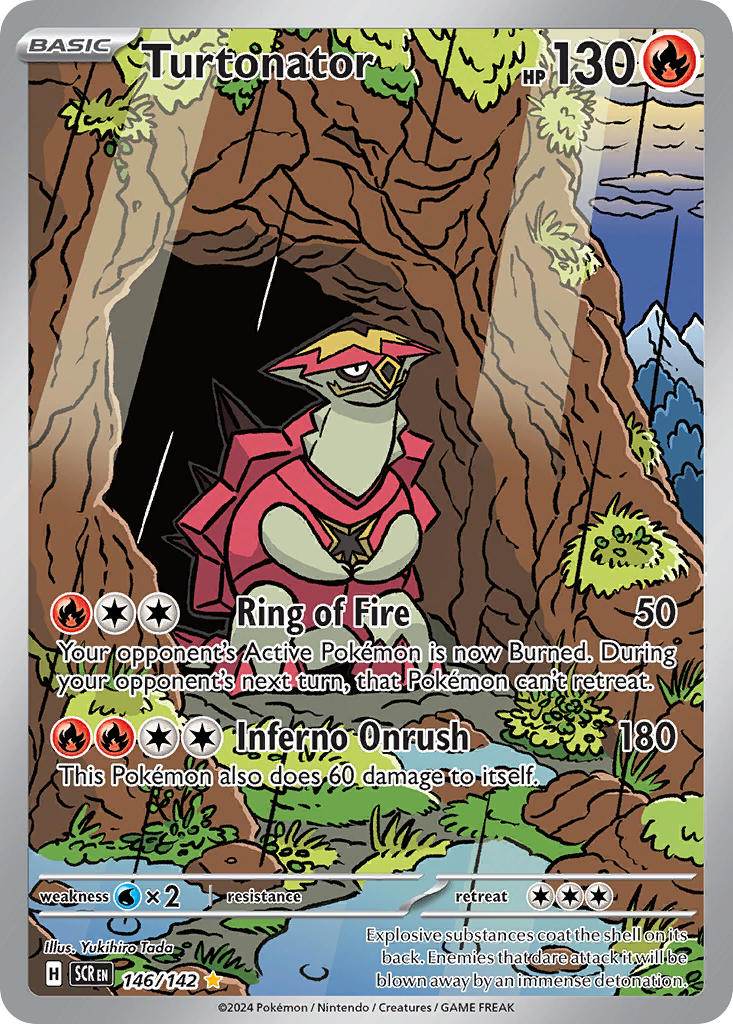 Turtonator 146/142 Illustration Rare - MissingNo.