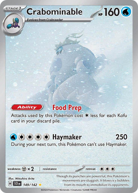 Crabominable 149/142 Illustration Rare - MissingNo.