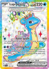 Lapras ex 158/142 Ultra Rare ex