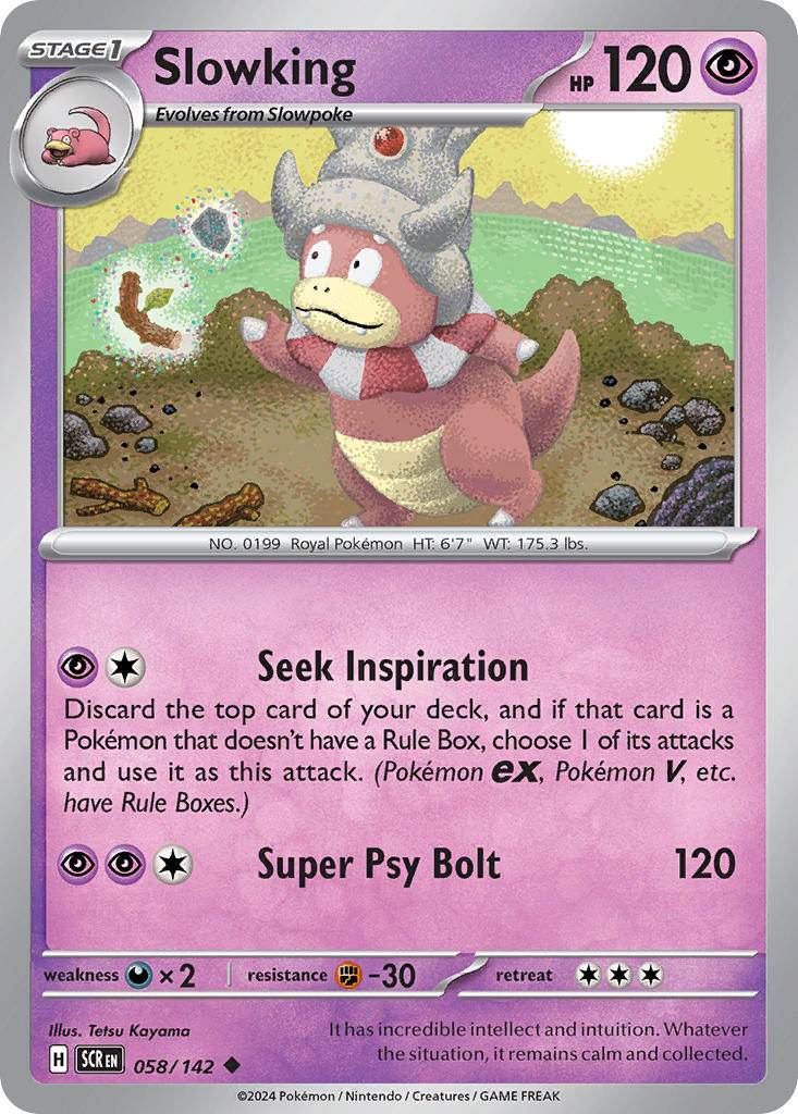 Slowking 58/142 Uncommon - MissingNo.