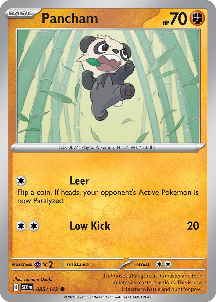 Pancham 85/142 Reverse Common - MissingNo.