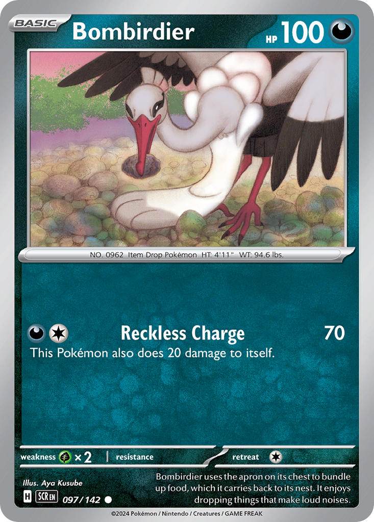 Bombirdier 97/142 Reverse Common - MissingNo.