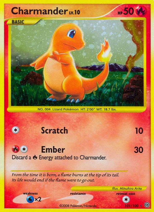 Charmander 101/100 Holo Secret Rare - MissingNo.