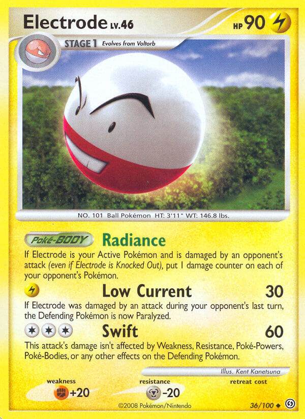 Electrode 36/100 Reverse Uncommon - MissingNo.
