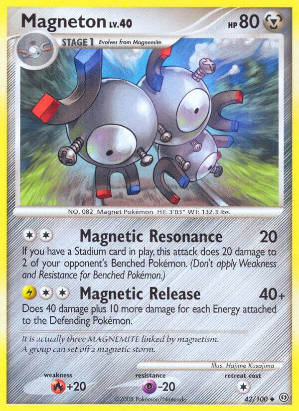 Magneton 42/100 Uncommon - MissingNo.