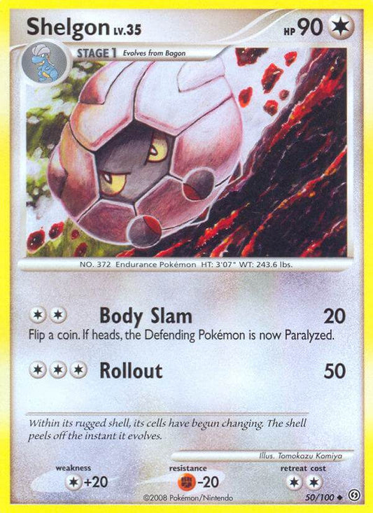 Shelgon 50/100 Reverse Uncommon - MissingNo.