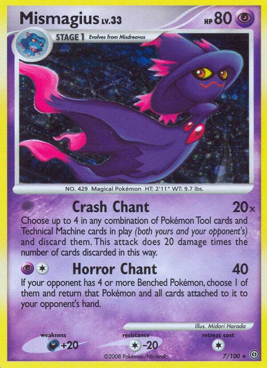 Mismagius 7/100 Holo Rare - MissingNo.