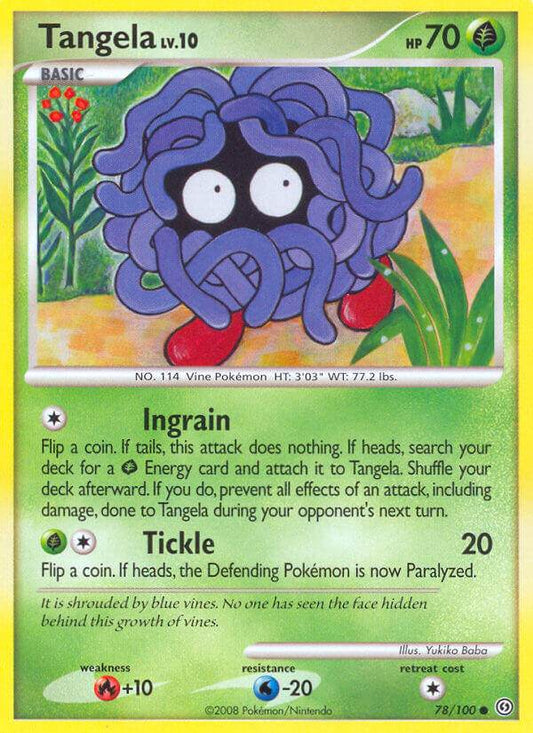Tangela 78/100 Reverse Common - MissingNo.