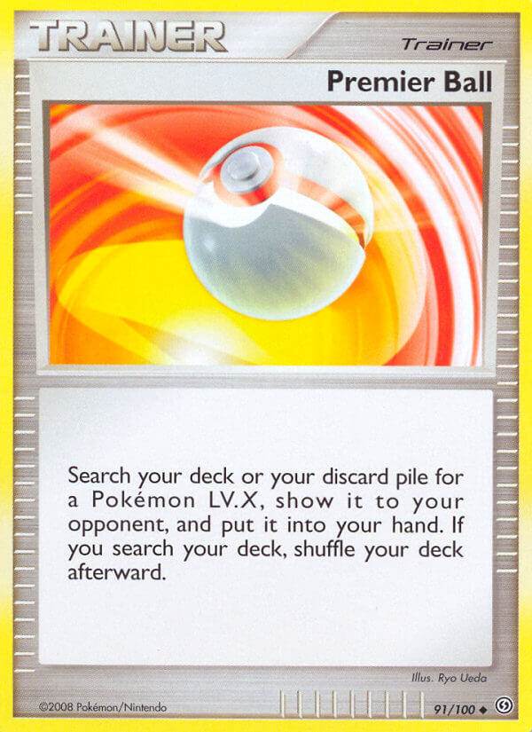 Premier Ball 91/100 Reverse Uncommon - MissingNo.