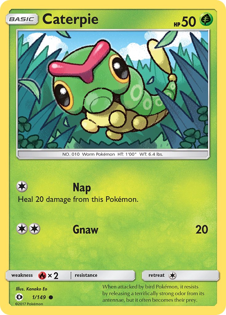 Caterpie 1/149 Common - MissingNo.