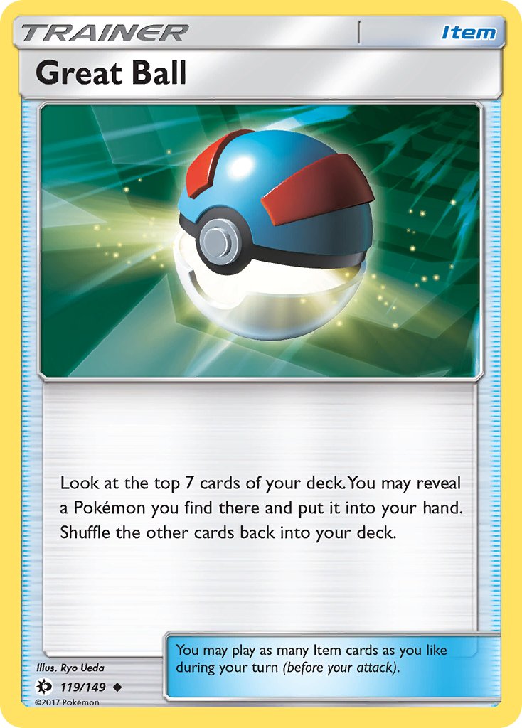 Great Ball 119/149 Reverse Uncommon - MissingNo.